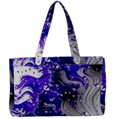 Fractal Lava Canvas Work Bag by Sparkle