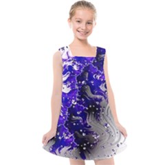 Fractal Lava Kids  Cross Back Dress