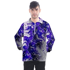 Fractal Lava Men s Half Zip Pullover