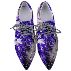 Fractal Lava Pointed Oxford Shoes by Sparkle