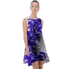 Fractal Lava Frill Swing Dress by Sparkle