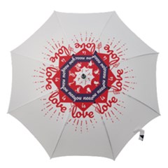 All You Need Is Love Hook Handle Umbrellas (small)