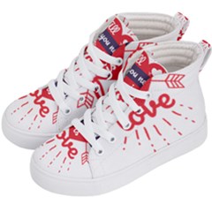 All You Need Is Love Kids  Hi-top Skate Sneakers