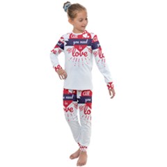 All You Need Is Love Kids  Long Sleeve Set 