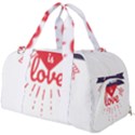 all you need is love Burner Gym Duffel Bag View1