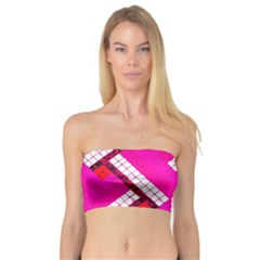 Pop Art Mosaic Bandeau Top by essentialimage365