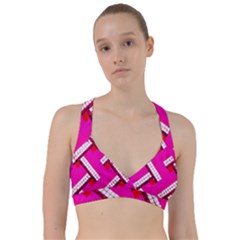 Pop Art Mosaic Sweetheart Sports Bra by essentialimage365