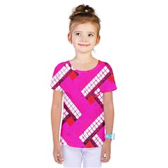 Pop Art Mosaic Kids  One Piece Tee