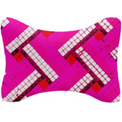 Pop Art Mosaic Seat Head Rest Cushion by essentialimage365