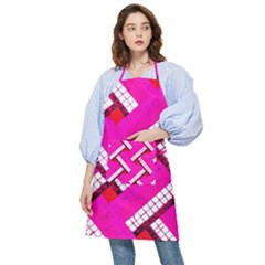 Pop Art Mosaic Pocket Apron