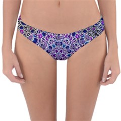 Digital Painting Drawing Of Flower Power Reversible Hipster Bikini Bottoms by pepitasart