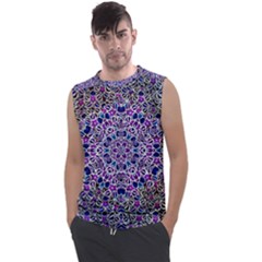 Digital Painting Drawing Of Flower Power Men s Regular Tank Top by pepitasart