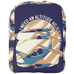 Airplane - I Need Altitude Adjustement Full Print Backpack