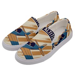 Airplane - I Need Altitude Adjustement Men s Canvas Slip Ons