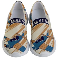 Airplane - I Need Altitude Adjustement Kids Lightweight Slip Ons by DinzDas