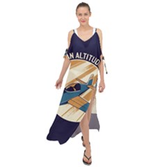 Airplane - I Need Altitude Adjustement Maxi Chiffon Cover Up Dress