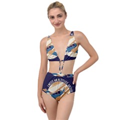 Airplane - I Need Altitude Adjustement Tied Up Two Piece Swimsuit