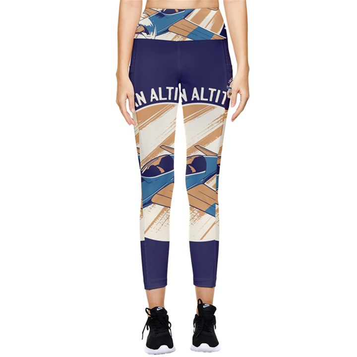 Airplane - I Need Altitude Adjustement Pocket Leggings 