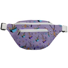 Japanese Ramen Sushi Noodles Rice Bowl Food Pattern Fanny Pack by DinzDas