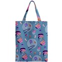 Japanese Ramen Sushi Noodles Rice Bowl Food Pattern 2 Zipper Classic Tote Bag View1