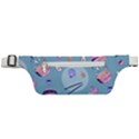 Japanese Ramen Sushi Noodles Rice Bowl Food Pattern 2 Active Waist Bag View1