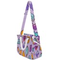 Back To School And Schools Out Kids Pattern Rope Handles Shoulder Strap Bag View1