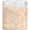 Thanksgiving Flowers And Gifts Pattern Duvet Cover Double Side (California King Size) View2