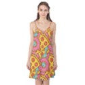 Fast Food Pizza And Donut Pattern Camis Nightgown View1