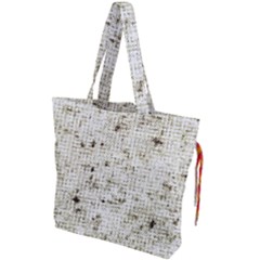 Geometric Abstract Sufrace Print Drawstring Tote Bag by dflcprintsclothing