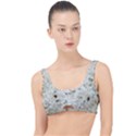 Geometric Abstract Sufrace Print The Little Details Bikini Top View1