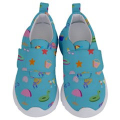 Summer  Beach  The Sun Kids  Velcro No Lace Shoes by SychEva