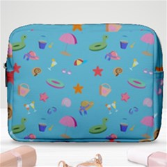 Summer  Beach  The Sun Make Up Pouch (large) by SychEva