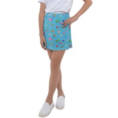 Summer  Beach  The Sun Kids  Tennis Skirt by SychEva