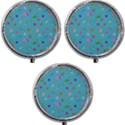 Summer  Beach  The Sun Mini Round Pill Box (Pack of 3) View1