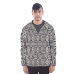 Steampunk Camouflage Design Print Men s Hooded Windbreaker