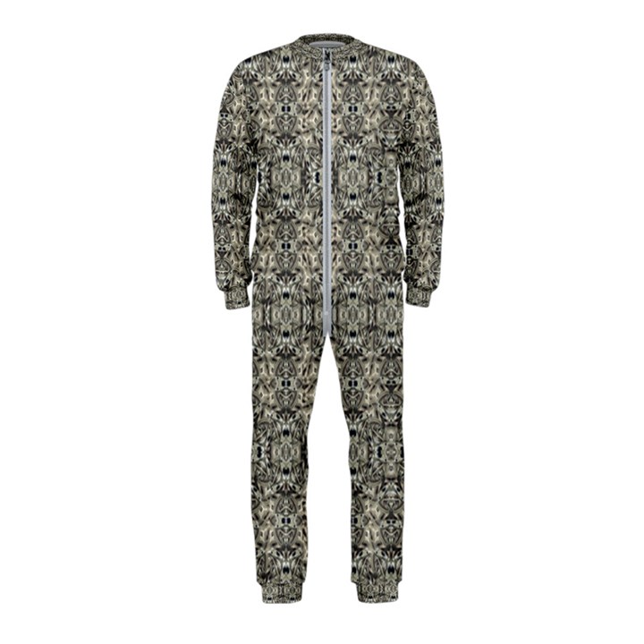 Steampunk Camouflage Design Print OnePiece Jumpsuit (Kids)