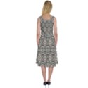 Steampunk Camouflage Design Print Midi Sleeveless Dress View2