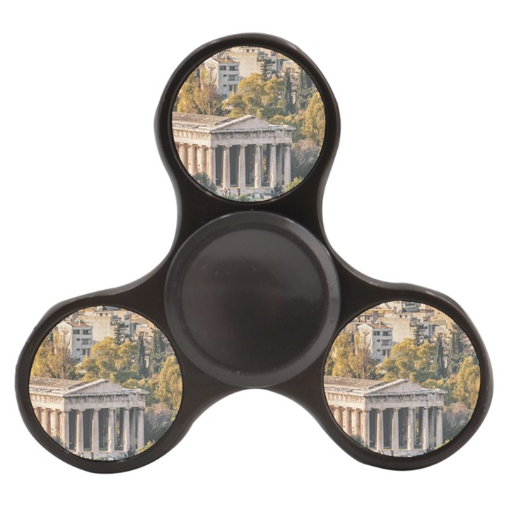 Athens Aerial View Landscape Photo Finger Spinner