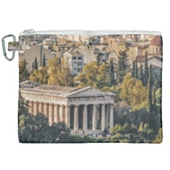 Athens Aerial View Landscape Photo Canvas Cosmetic Bag (xxl) by dflcprintsclothing