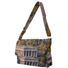 Athens Aerial View Landscape Photo Full Print Messenger Bag (s)