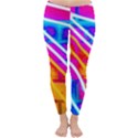 Pop Art Neon Wall Classic Winter Leggings View1