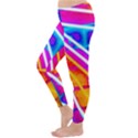 Pop Art Neon Wall Classic Winter Leggings View2