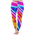 Pop Art Neon Wall Classic Winter Leggings View4