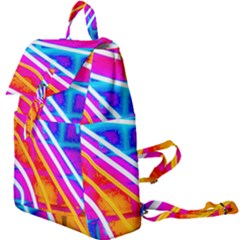 Pop Art Neon Wall Buckle Everyday Backpack by essentialimage365