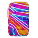 Pop Art Neon Wall Waist Pouch (Small) View1