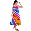 Pop Art Neon Wall Summer Maxi Dress View1