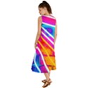 Pop Art Neon Wall Summer Maxi Dress View2