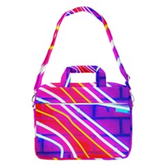 Pop Art Neon Lights Macbook Pro Shoulder Laptop Bag (large)