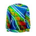 Pop Art Neon Wall Women s Sweatshirt View1