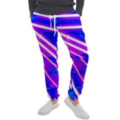 Pop Art Neon Wall Men s Jogger Sweatpants by essentialimage365